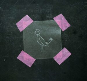 ガリ版のやり方製版