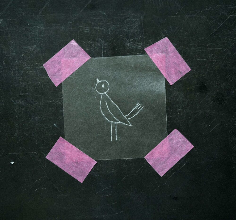 ガリ版のやり方製版