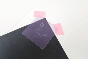 ガリ版のやり方製版