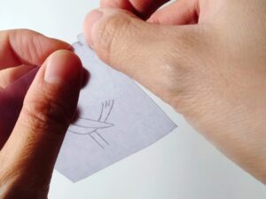 ガリ版のやり方製版