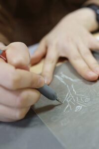 ガリ版工程製版