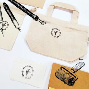 福岡ものづくり体験ガリ版で雑貨づくり