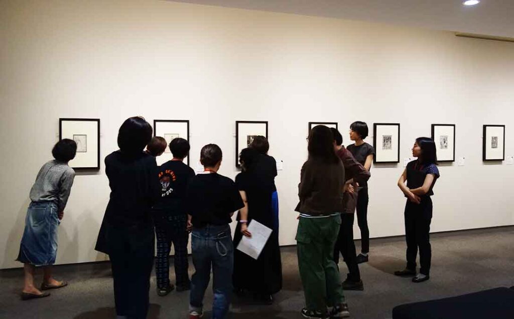 版画制作講座「ビアズリーに学ぶ白と黒」