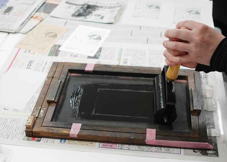 版画制作講座「ビアズリーに学ぶ白と黒」
