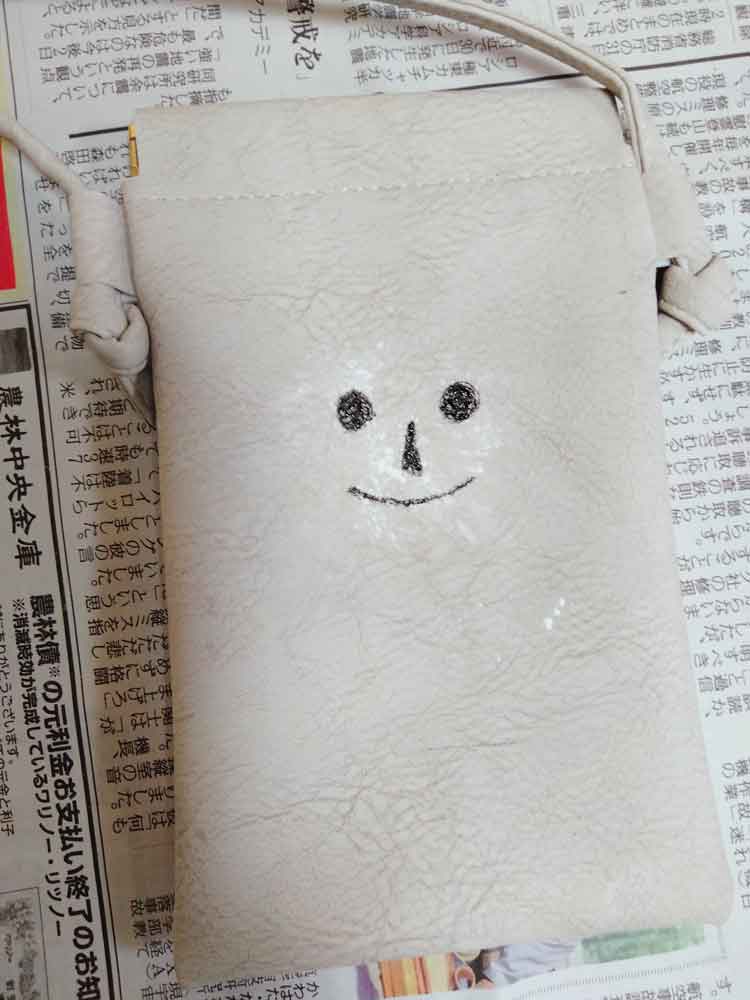 ガリ版で革に印刷する方法
