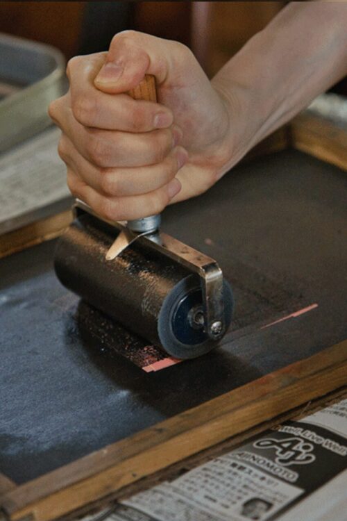 ガリ版工程印刷